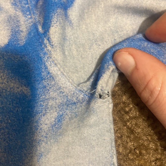 Y2K Custom 1/1 Dyed Mock Neck LS - Picture 4 of 9